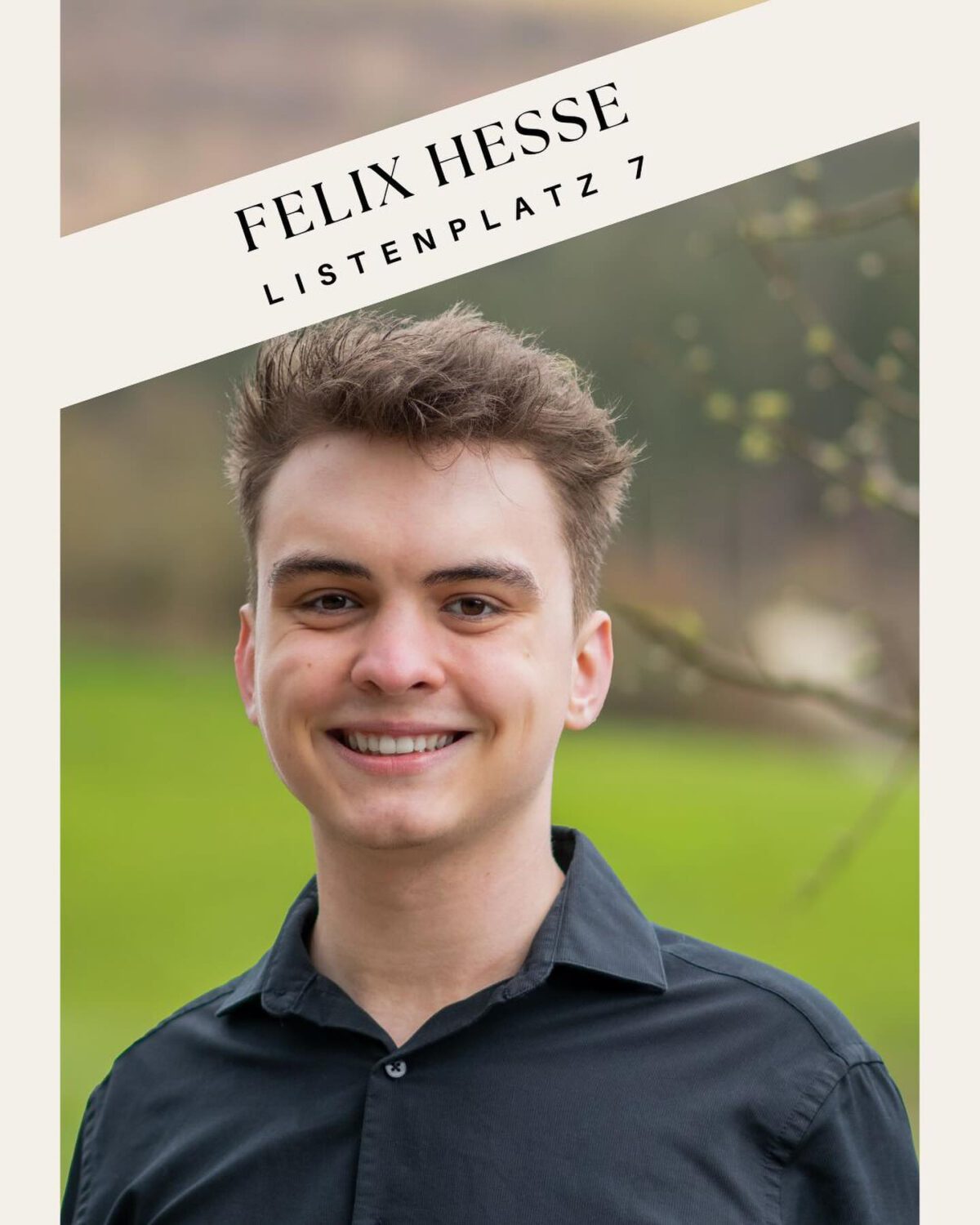 Kandidat Felix Hesse
