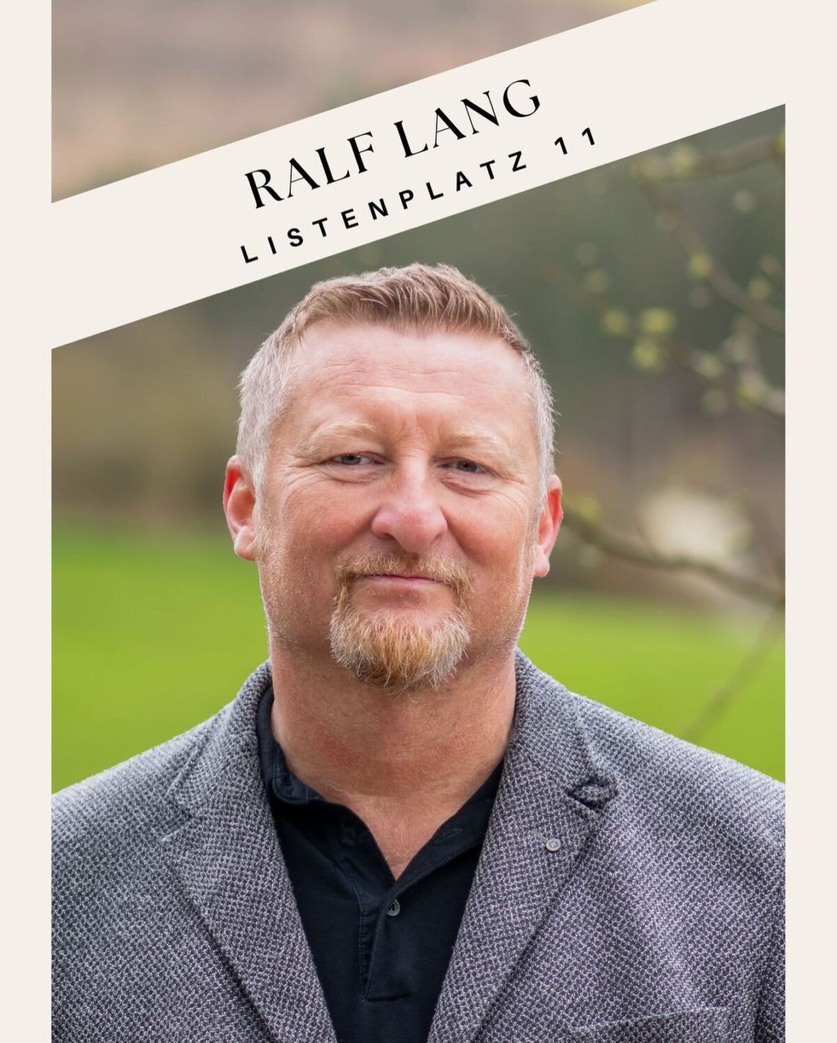 Kandidat Ralf Lang