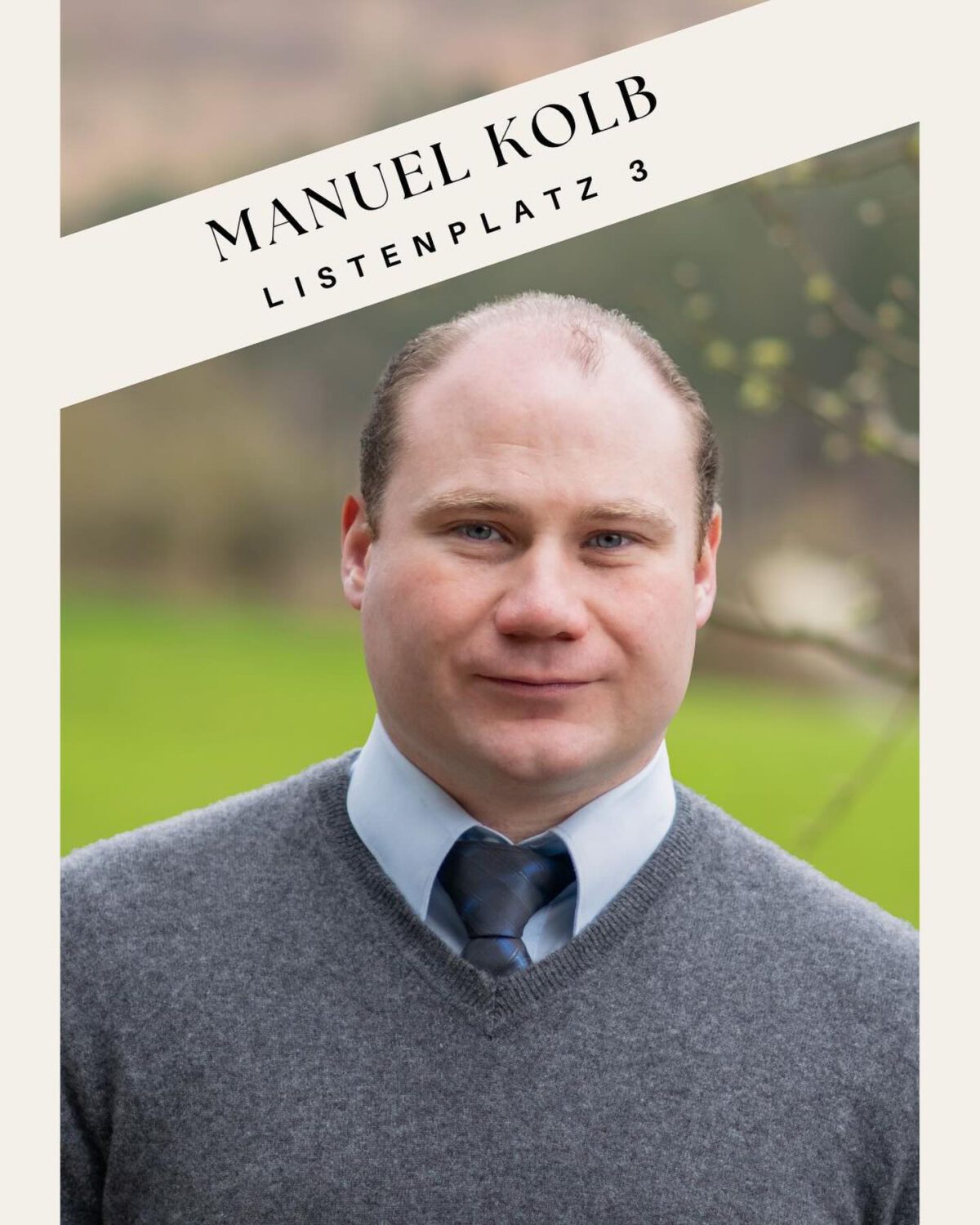 Kandidat Manuel Kolb